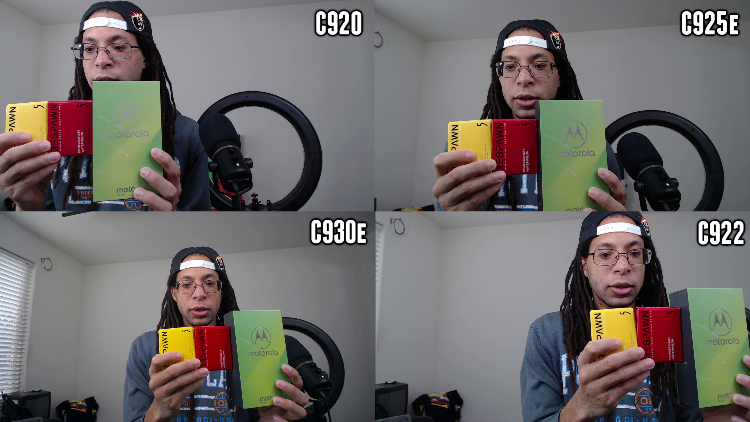 Logitech C920 vs C925e vs C930e vs C922 Stream Tech Reviews by